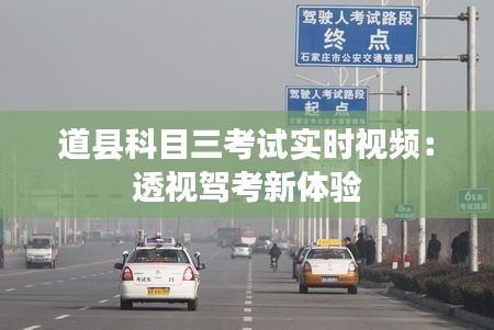道縣科目三考試實時視頻：透視駕考新體驗