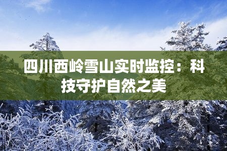 四川西嶺雪山實時監(jiān)控：科技守護(hù)自然之美