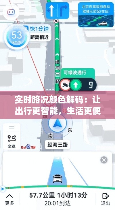 實(shí)時(shí)路況顏色解碼：讓出行更智能，生活更便捷