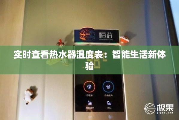 實時查看熱水器溫度表：智能生活新體驗