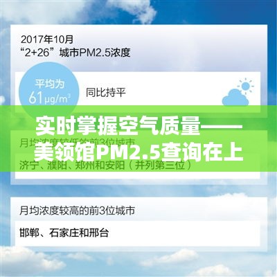 實時掌握空氣質(zhì)量——美領(lǐng)館PM2.5查詢在上海的應(yīng)用與意義