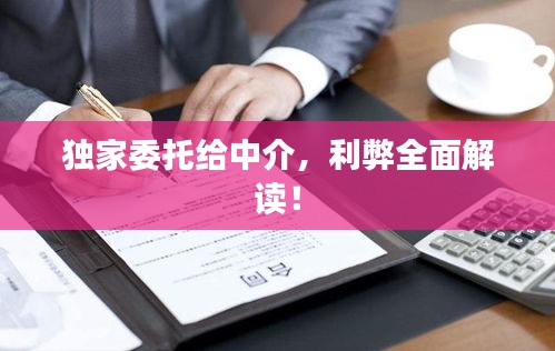獨(dú)家委托給中介，利弊全面解讀！