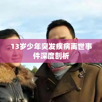 13歲少年突發(fā)疾病離世事件深度剖析