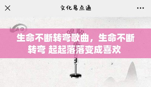 生命不斷轉(zhuǎn)彎歌曲，生命不斷轉(zhuǎn)彎 起起落落變成喜歡 