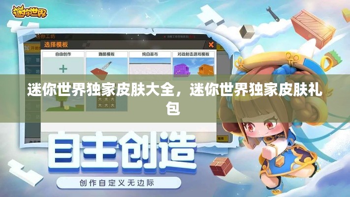 迷你世界獨(dú)家皮膚大全，迷你世界獨(dú)家皮膚禮包 