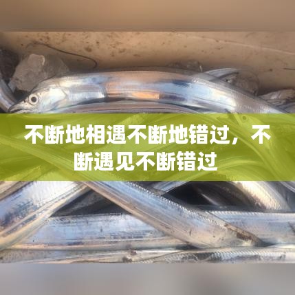 不斷地相遇不斷地錯(cuò)過，不斷遇見不斷錯(cuò)過 