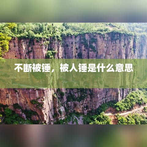 不斷被錘，被人錘是什么意思 