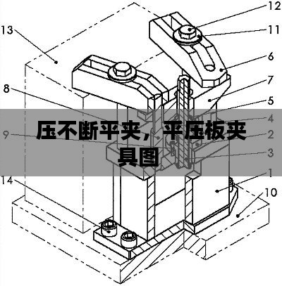 壓不斷平夾，平壓板夾具圖 