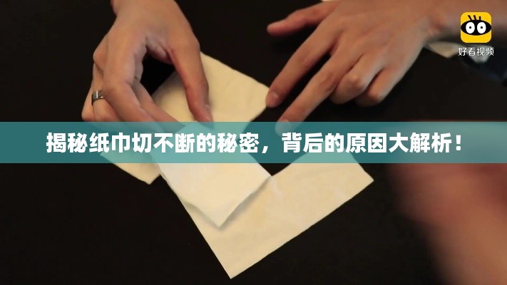 揭秘紙巾切不斷的秘密，背后的原因大解析！