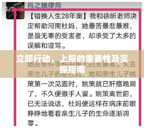 立即行動(dòng)，上報(bào)的重要性及實(shí)操指南