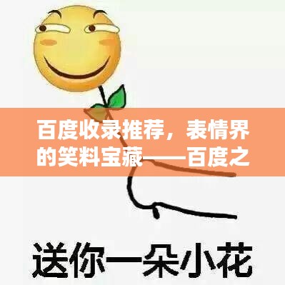 百度收錄推薦，表情界的笑料寶藏——百度之下的搞笑表情吧