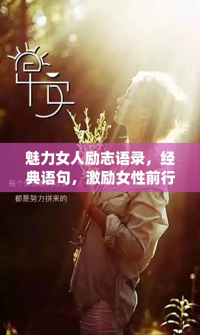魅力女人勵志語錄，經(jīng)典語句，激勵女性前行
