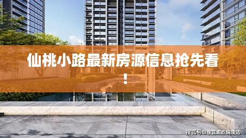 仙桃小路最新房源信息搶先看！