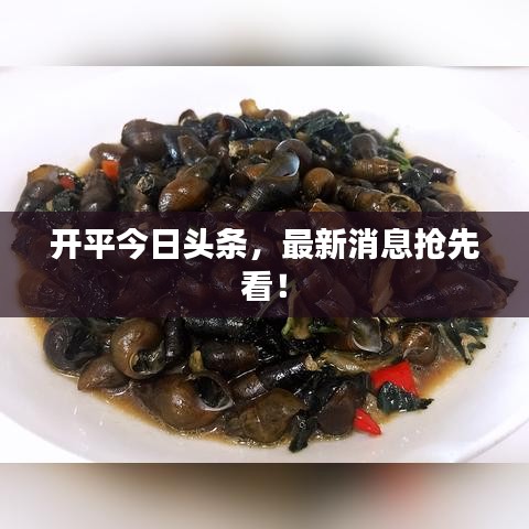開平今日頭條，最新消息搶先看！