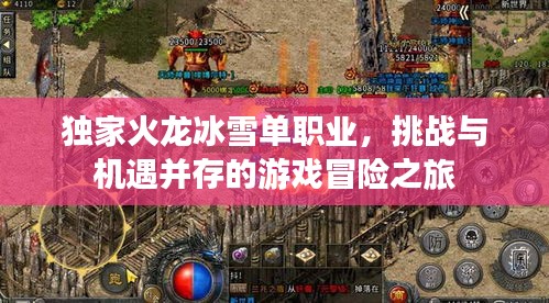 獨家火龍冰雪單職業(yè)，挑戰(zhàn)與機遇并存的游戲冒險之旅
