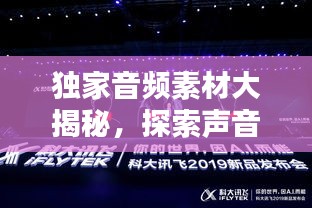 獨家音頻素材大揭秘，探索聲音世界的獨特魅力