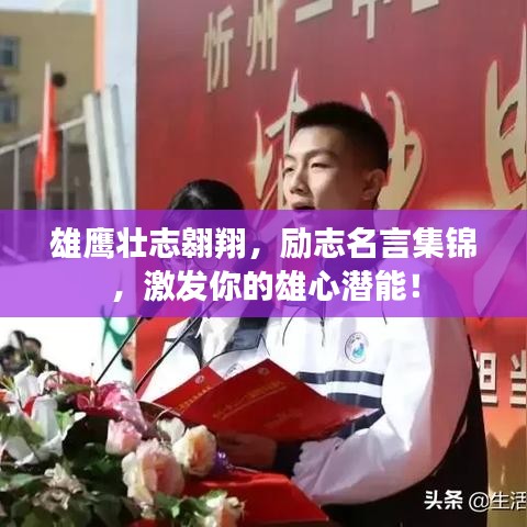 雄鷹壯志翱翔，勵(lì)志名言集錦，激發(fā)你的雄心潛能！