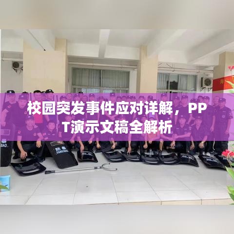 校園突發(fā)事件應(yīng)對(duì)詳解，PPT演示文稿全解析