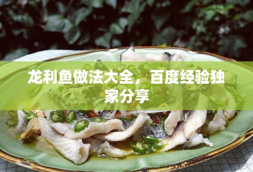 龍利魚做法大全，百度經(jīng)驗獨家分享