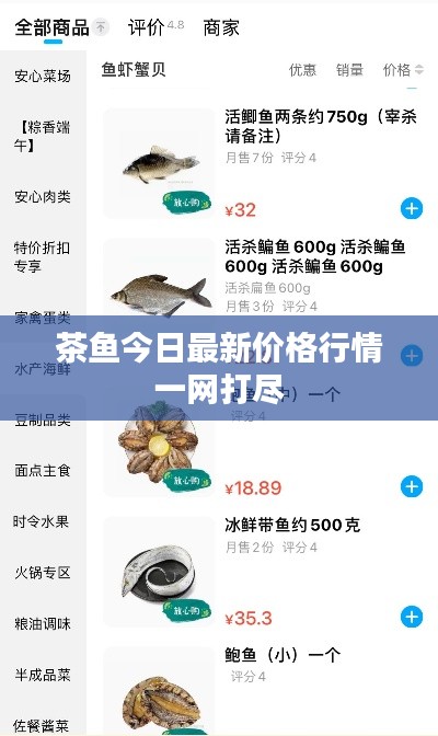 茶魚(yú)今日最新價(jià)格行情一網(wǎng)打盡