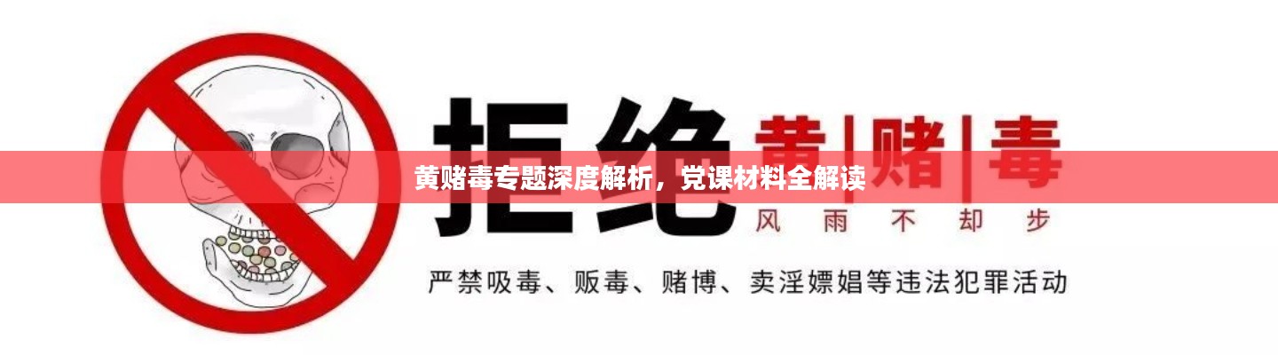 黃賭毒專題深度解析，黨課材料全解讀