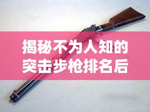 揭秘不為人知的突擊步槍排名后十名