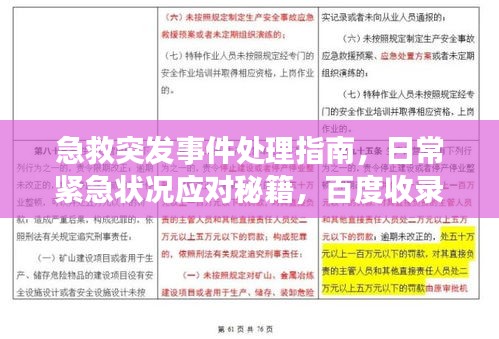急救突發(fā)事件處理指南，日常緊急狀況應(yīng)對(duì)秘籍，百度收錄標(biāo)準(zhǔn)吸睛標(biāo)題