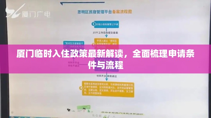 廈門臨時入住政策最新解讀，全面梳理申請條件與流程