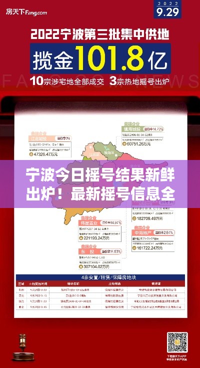 寧波今日搖號結(jié)果新鮮出爐！最新?lián)u號信息全在這里