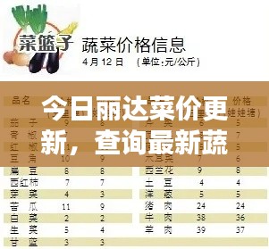 今日麗達菜價更新，查詢最新蔬菜價格，輕松掌握生活成本