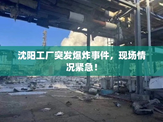 沈陽(yáng)工廠突發(fā)爆炸事件，現(xiàn)場(chǎng)情況緊急！