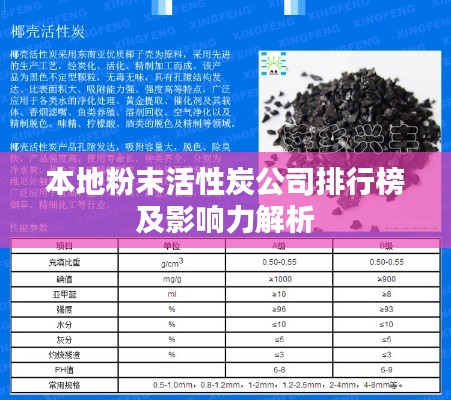 本地粉末活性炭公司排行榜及影響力解析