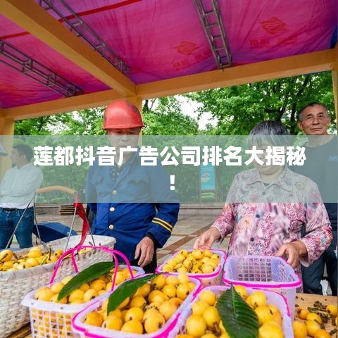 蓮都抖音廣告公司排名大揭秘！
