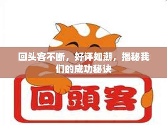 回頭客不斷，好評如潮，揭秘我們的成功秘訣