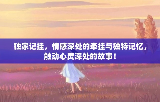 獨(dú)家記掛，情感深處的牽掛與獨(dú)特記憶，觸動(dòng)心靈深處的故事！