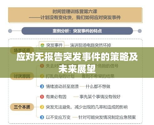 應(yīng)對(duì)無報(bào)告突發(fā)事件的策略及未來展望