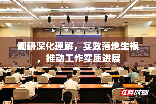 調(diào)研深化理解，實(shí)效落地生根，推動(dòng)工作實(shí)質(zhì)進(jìn)展