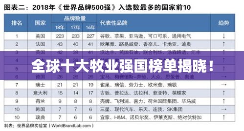 全球十大牧業(yè)強國榜單揭曉！