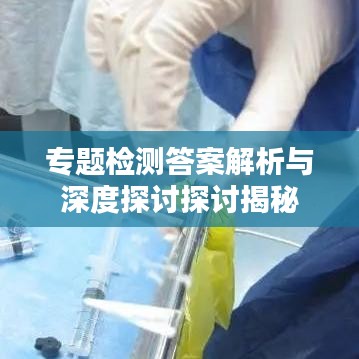 專題檢測答案解析與深度探討探討揭秘