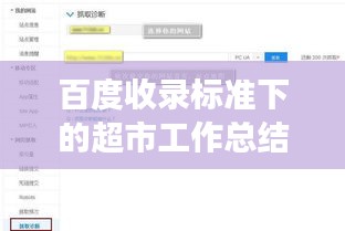 百度收錄標(biāo)準(zhǔn)下的超市工作總結(jié)報告標(biāo)題，揭秘運營細節(jié)與成果，洞察超市發(fā)展脈絡(luò)！